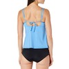 BCA by Rebecca Virtue Tankini para Mujer, Peri, L