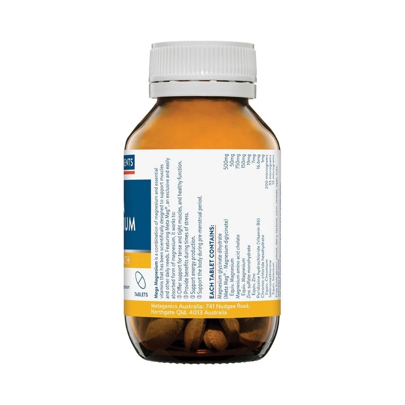 Ethical Nutrients Mega Magnesium 60 Tablets