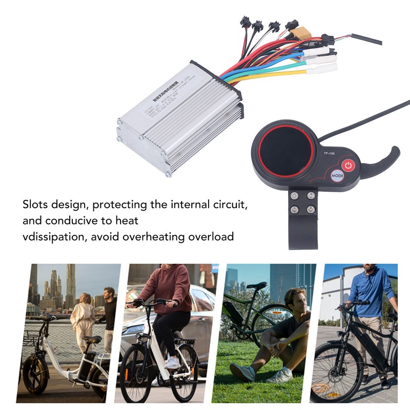 350W DC Brushless Electric Bike Motor Controller Electric Scooter Wheelchair