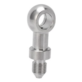 3/8in Brake Banjo Fitting 10mm Inner Diameter Stainless Steel Hose Line Adapter Leakage Prevention for M10 Banjo Bolt