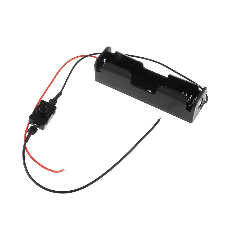 DGZZI 18650 Battery Storage Case 2PCS Single 18650 Battery Holders
