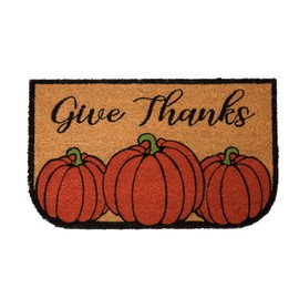 Notrax - C12S1830BB NoTrax C12 Birds on Branch Vinyl-Backed Coir Mat for Indoor/Outdoor Use 18"x30"