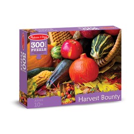 Melissa and Doug 0300 pc Harvest Bounty Cardboard Jigsaw