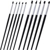 SmallCat 10pcs Silicone Paint Brushes, Flexible Clay Carving Tools, Professional