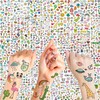 60 Sheets 3D Colourful Animals Cartoon Temporary Tattoos Children Girls