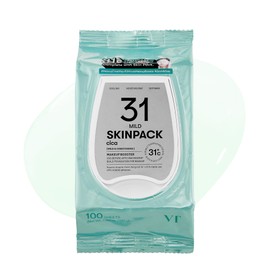 VT COSMETICS Mild Skin Pack (100 Sheets), Toner Pads with Centella Asiatica, Cooling  Hydrating, Gently Exfoliating, Calming  Soothing, Quick Makeup  