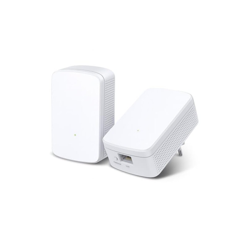 Powerline Adapters - Set of 2 Gigabit LAN Connection, Ideal