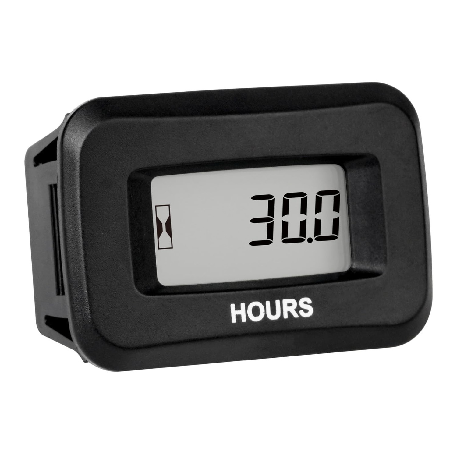 Runleader Digital LCD Operating Hour Meter Kit AC/DC 5V to 277V Use for ...