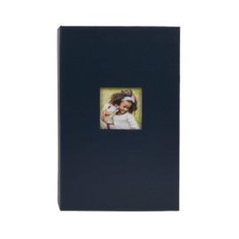 New View Gifts Blue Photo Album, Holds 420-4"x6" Photos