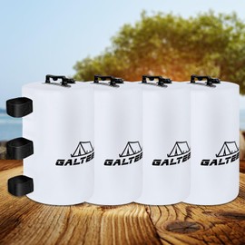 GALTEED Canopy Water Weight Bag,88 LBS Water Tent Weights Set of 4 Leg Weights for Pop Up Canopy,Canopies,Tent,Gazebo,White