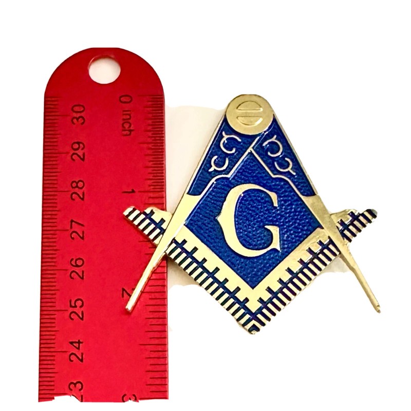 Masonic Master Mason Square & Compass G Symbol Cut Out