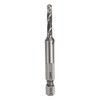 sourcing map Combination Drill and Tap Bit, Metric M4 x