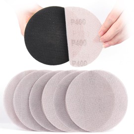 Sruhrak 150 mm Sandpaper Reticulated Velcro, Pack of 30 Sanding Mesh 400 Grit Sanding Discs for Drywall Sanders, Random Orbital Sanders