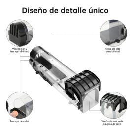 Trampas Para Ratas Automática De Alta Eficiencia 2pcs