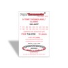 8-Temp Thermolabel Classic 370-450°F Temperature Label Pack of 16 Labels