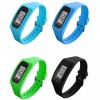 (수량:연핑크)손목시계 겸용 만보계 방수 칼로리 만보기 이동거리 (Pink) Wrist Watch