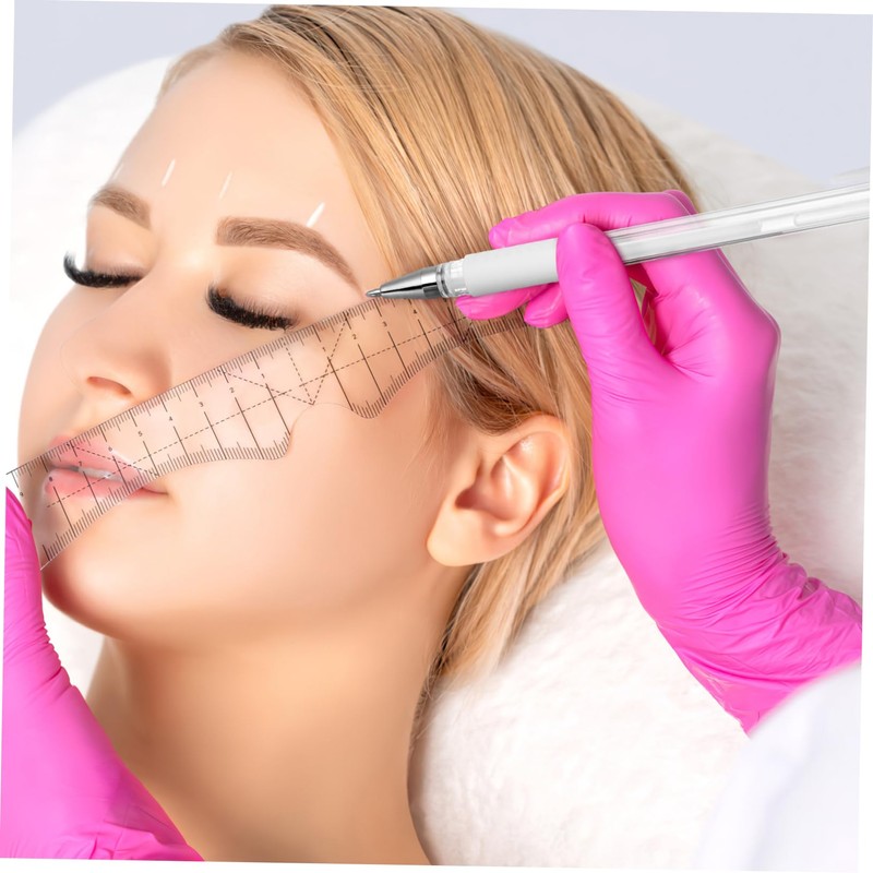 CHILDWEET 6pcs Microblading Pens for Precise Eyebrow Positioning Professional Tattooing