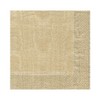 Caspari Moiré Paper Luncheon Napkins in Gold - Two Packs