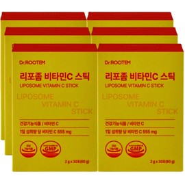 Dr. Rootem Liposomal Vitamin C Powder Stick Vitamin C 30 sachets (6) / 닥터루템 리포좀 비타민C 분말스틱 비타민씨 30포 6개
