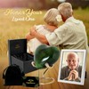ANGELFOREVER Heart Urn with Stand & Box Keepsake Urn for