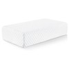 TOPPURE Pillowcase for Cube Pillow, (24"x12"x5", White)