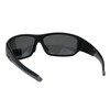 PASTL Mens Polarized Lens Sunglasses Wrap Around Rectangular Frame UV400