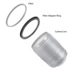 LingoFoto 39-40.5/42/43/46/49/52/55/58/62/67/72/77/82mm Step Up & Step Down Rings Adapter for