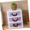 Gatuida Desk Organizer with Transparent Makeup Drawer Organizer for Desktop