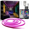 BUNACET 52FT LED Neon Rope Lights, RGB Strips Light with