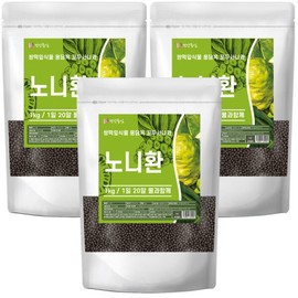 3 Noni pills 1kg, 90% noni / 노니환 1kg 3개 노니 90%