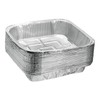 sourcing map 30pcs Aluminum Foil Pie Pans 8.07" Square Disposable