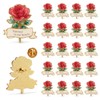 Misdary 50 Pcs Funeral Favors for Guest Memorial Funeral Rose