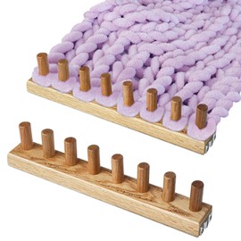 32'' Chunky Yarn Blanket Loom for Knitting Thick -Knitting Looms-Custom Chunky Blanket Loom,Design Engraving Patterns Loom