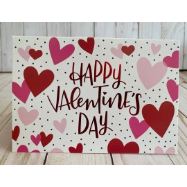 Unbranded Happy Hearts Valentine’s Day Card Hope Your Day Is Filled With What You Love New