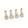 MOHERO Metal Center Nuts for 1/10 RC Crawler Car SCX10
