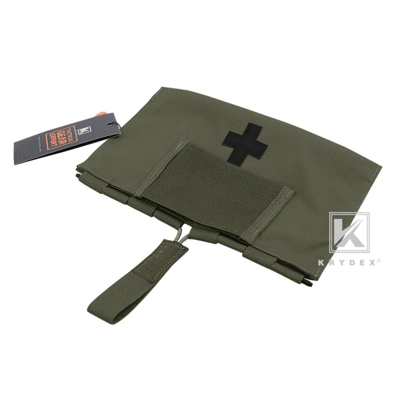 KRYDEX LBT-9022B-T First Aid Kit Pouch MOLLE Storage Organizer Ranger