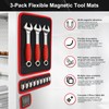 Magnetic Tool Mat Set for Mechanics, Flexible Heavy Duty Magnetic