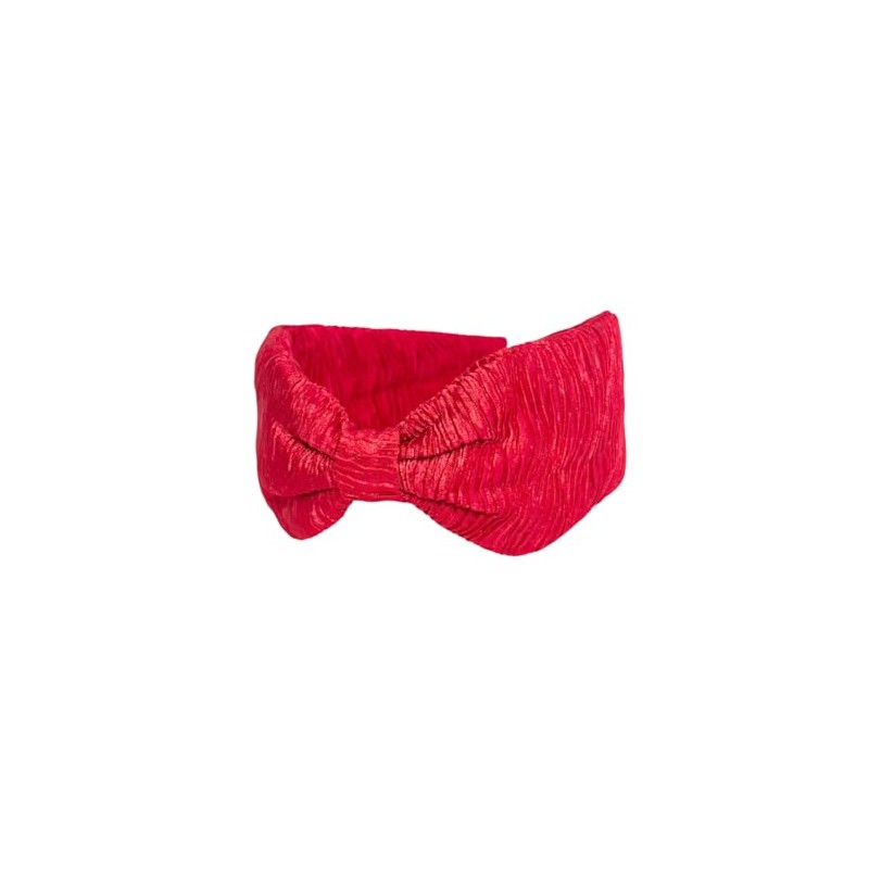 ACCESSORY TO LOVE Women's Hint of Glimmer Satin Headband, Handmade,