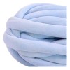 Hilo Grueso Y Voluminoso, Lavable A Mano, Hilo Azul Claro