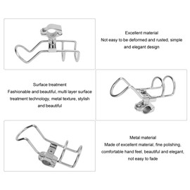 Fishing Rod Holder Clamp, 316 Stainless Steel, High Stability, Aesthetics, Comfortable Grip, Fishing Rod Holder for Boat, Strong Clamping Force for Canoe (25 mm)