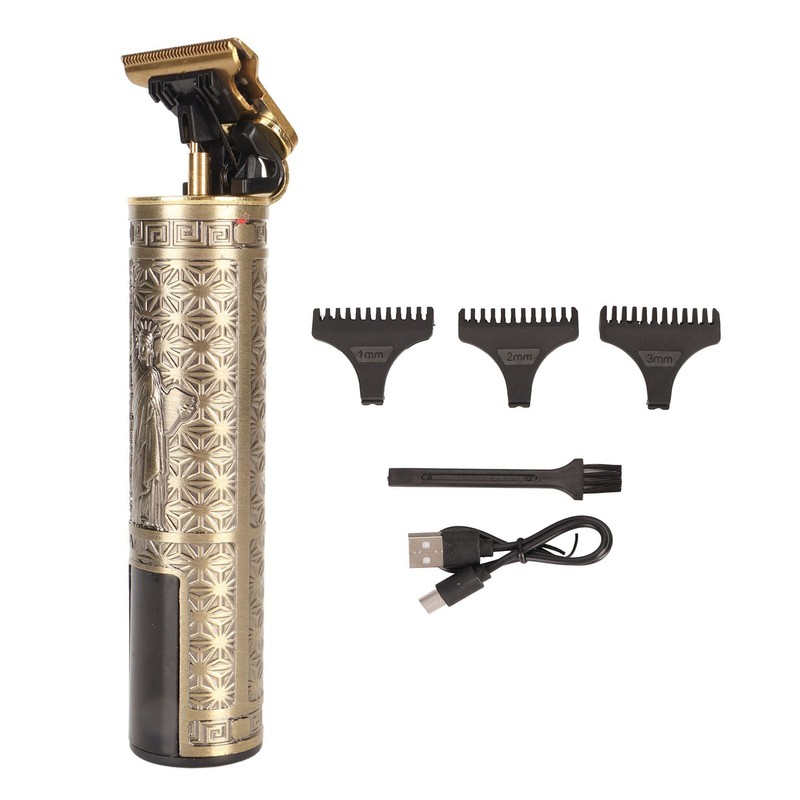 Electric Hair Trimmer Fast Charging Low Noise Operation Smart Digital