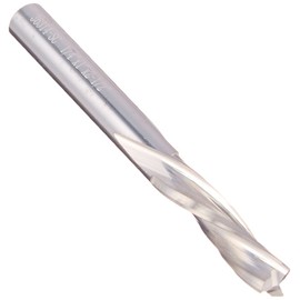 Yonico 36314-SC 1/4-Inch Dia. 3 Flute Low Helix Downcut Spiral End Mill CNC Router Bit 1/4-Inch Shank