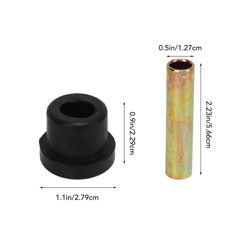 Leaf Spring Bushing Kit 1012303 Rear Suspension Sleeve Set Replacement