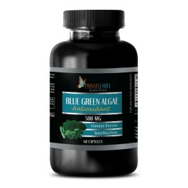 Quemadores de grasa para mujer - ALGAS ECOLÓGICAS AZULES VERDES 500mg - Vitamina ácidos grasos - 1B
