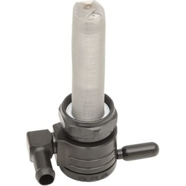 Golan Products 76-312F-BLK 22mm Petcock FWD Black (5/16 Hose), 1 Pack