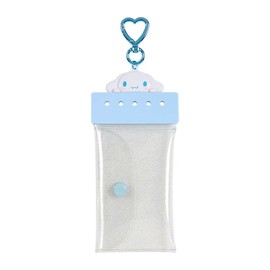 Sanrio Custom Clear Pouch (Maipachirun) Cinnamo Roll, Approx. Width 3.1 x Depth 0.4 x Height 6.7 inches (7.8 x 1 x 17 cm) (*Does not include metal parts), Storage Portion: Approx. W 2.8 x D 0.4 x H