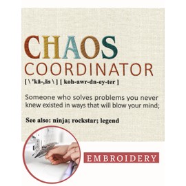 Embroidery Thank You Gifts for Women, Boss, Coworker, Manager, Office, Teacher, Nurse - Chaos Coordinator Gifts, Boss Lady Gifts - Boss Day Gifts, Boss Day Gifts for Women, Birthday Gifts - Tote Bag