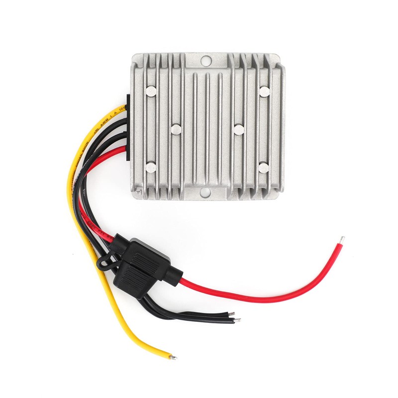 Areyourshop Waterproof 36V/48V to 12V 10A 120W Step Down DC/DC