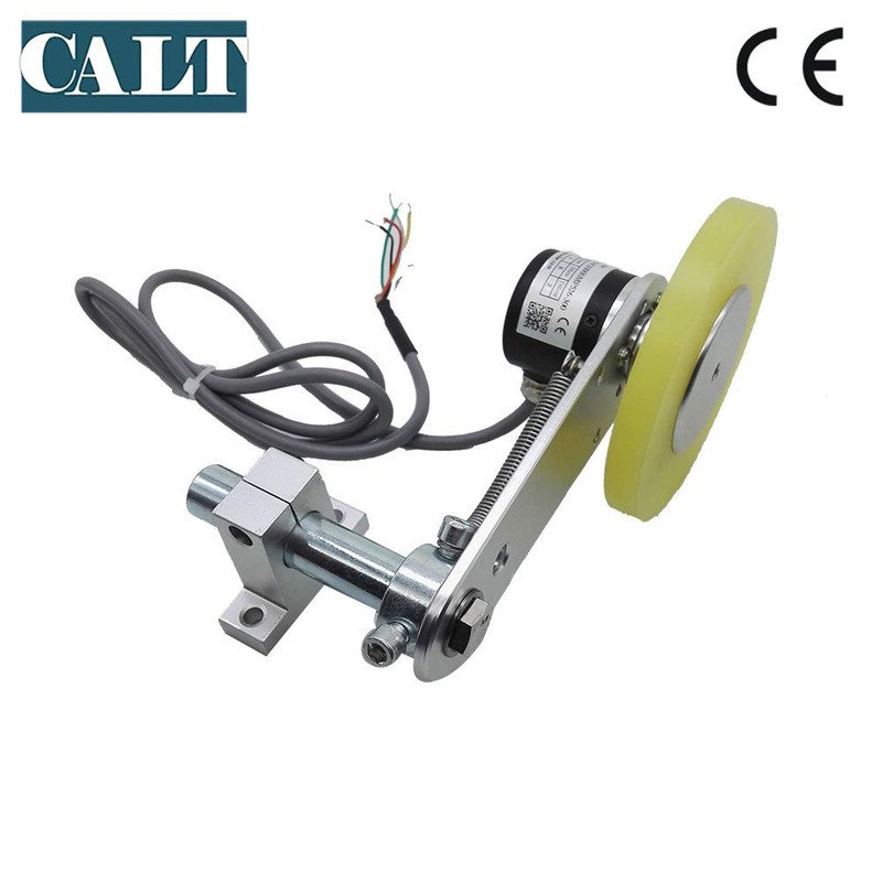 CALT GHW38 300mm Roller Rubber Wheel Length Position Meter Measuring