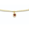 Takumi TAK-35-1 Stone Charm Breath II Red Wrist Circumference Approx.